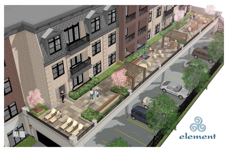 Updated Landscape Roof Deck Perspective